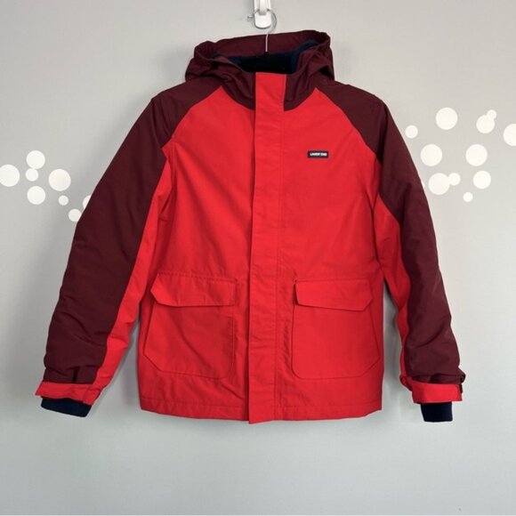 Lands' End Squall Waterproof Parka Size M Fleece Lined Winter Coat - Picture 1 of 15